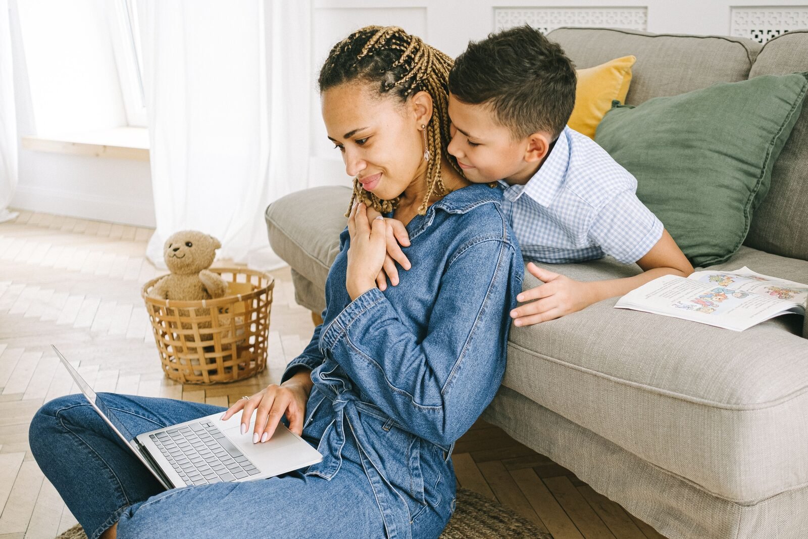 Illustrative photograph of a parent and child at home. Not an Ashpoint Group client — see our Privacy Policy.